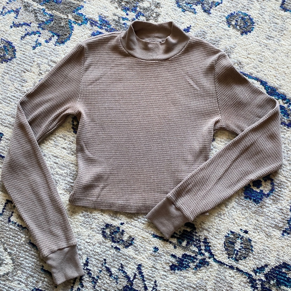 Aritzia Tna THERMAL MOCKNECK